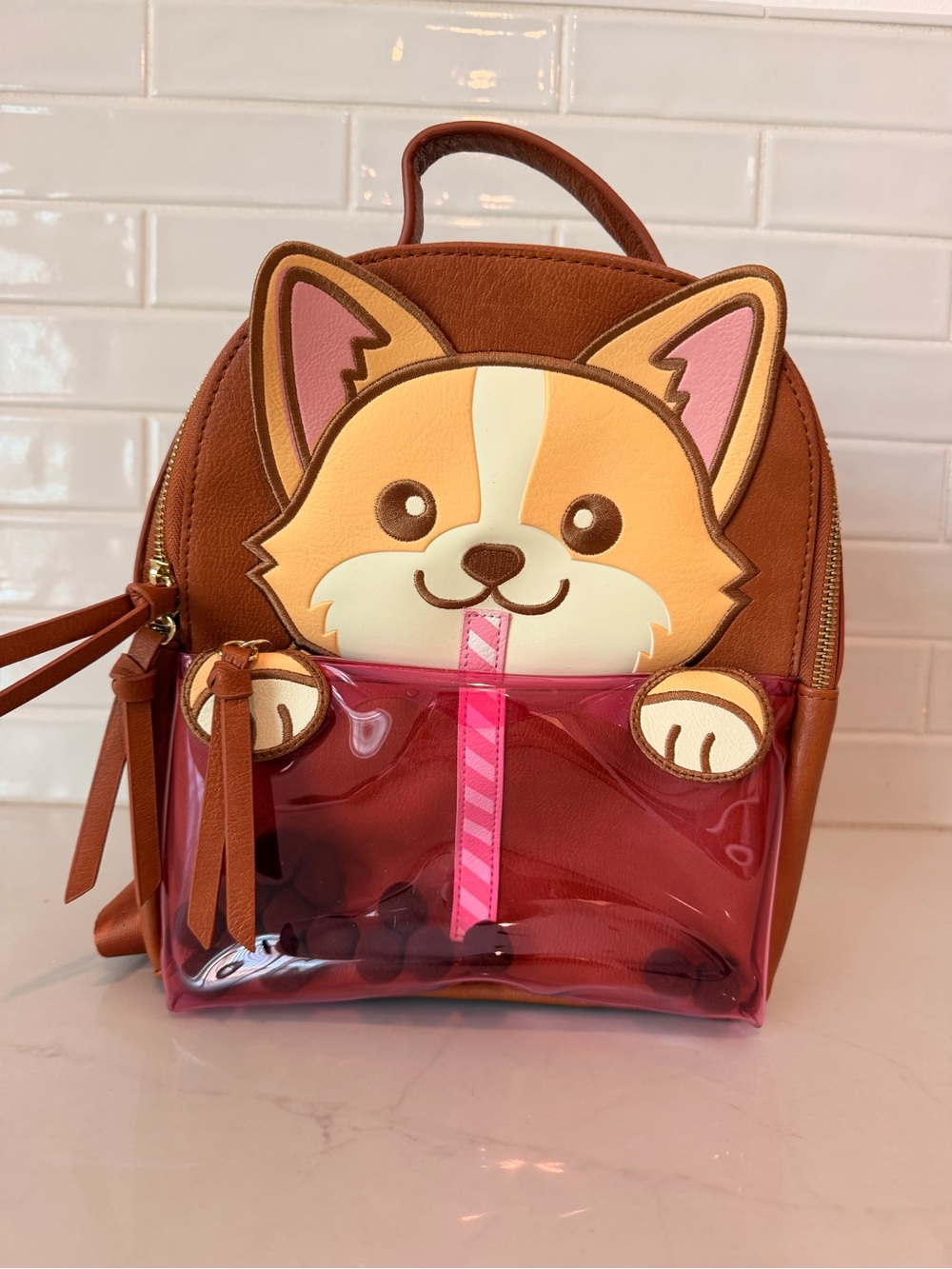 Corgi Boba Mini Backpack - BoxLunch Exclusive